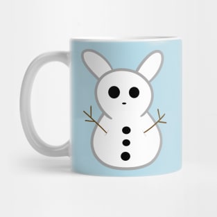 Snow Bunny snowman Mug